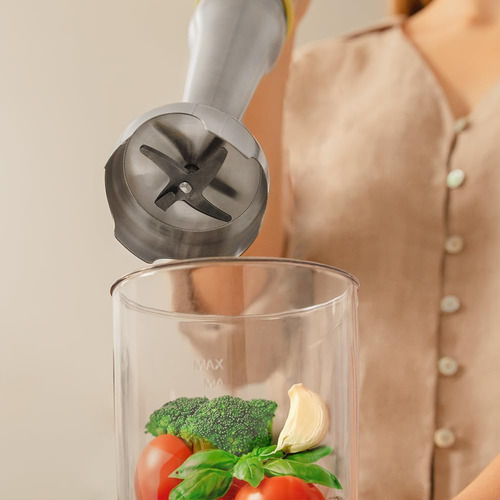Batidora De Mano Cecotec Minipimer Katana 12 Chop B 1200w Xl