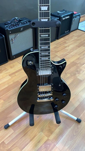 Guitarra Electrica Les Paul Negra Jay Turser
