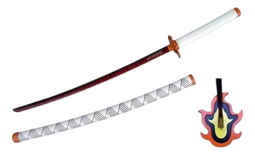 Espada Anime Cosplay Kanroji Mitsui Aço Katana Coleção 