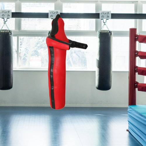 Muñeco De Lucha Libre Multifuncional, Saco De Rojo 130cm