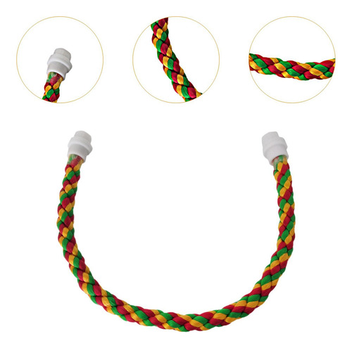 2 Accesorio De Jaula De Percha De Cuerda Para 55