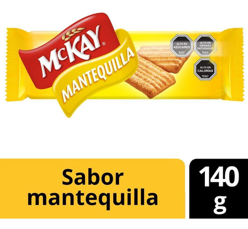 Galletas Mckay Mantequilla 140 G