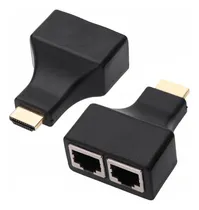 Comprar Extensor Adaptador Conversor Hdmi Red Lan 2 Cables Ethernet®