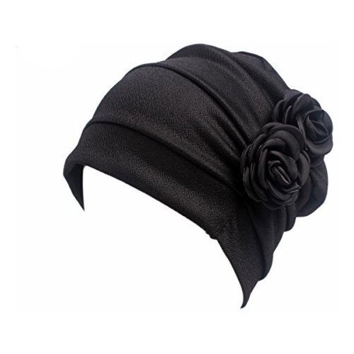 Honenna Ruffle Chemo Turban Headband Scarf Beanie Cap Ngpwi