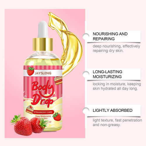 Aceite De Jugo Corporal Strawberry Shortcake
