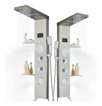 Comprar Panel De Ducha Led De Acero Inoxidable Con Ducha De Mano