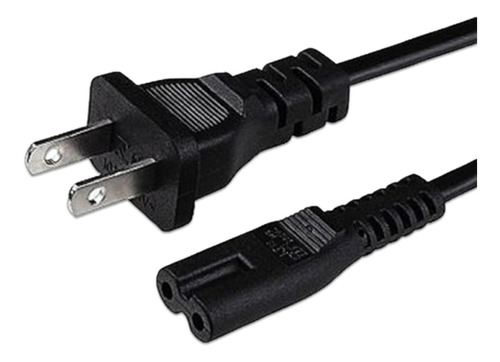 Cable De Corriente Dos Polos Tipo Ocho 8 1.8m