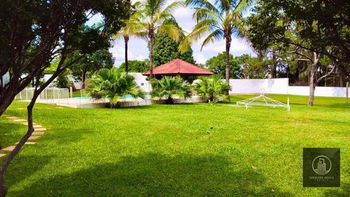Chácara Com 4 Dormitórios, 400 M² - Venda Por R$ 4.000.000,00 Ou Aluguel Por R$ 10.000,00/mês - Chácaras Residenciais Santa Maria - Votorantim/sp - Ch0014