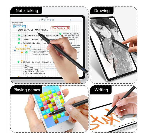 Lápiz Capacitivo Activo Para Ios Y Android Stylus Para iPad