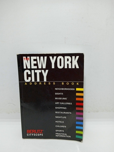 Libro De Direcciones De Nueva York - En Inglés - Libro 
