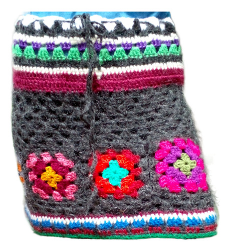 Tejidos Crochet Pollera Artesanal En Lana