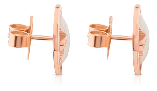 Pendientes Tous Camille De Plata Vermeil Rosa Con Nácar