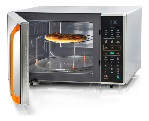 Imagen 2 de 2 de Horno De Microondas Grill Midea 1.1 Pies Puerta Espejo