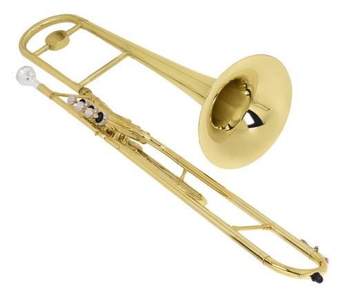 Trombón Embolos En Do Dorado Cora King Supreme Estilo Yamaha