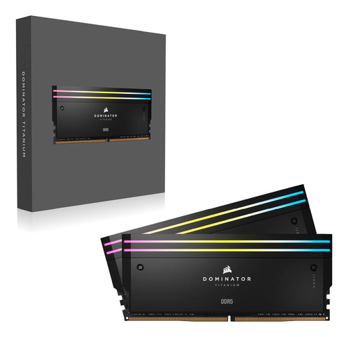 Memoria Dominator Titanium Drr5 64gb 6600mhz Dual Channel