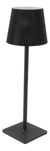 Lámpara De Mesa Inalámbrica, Pantalla Plisada, Led Recargabl