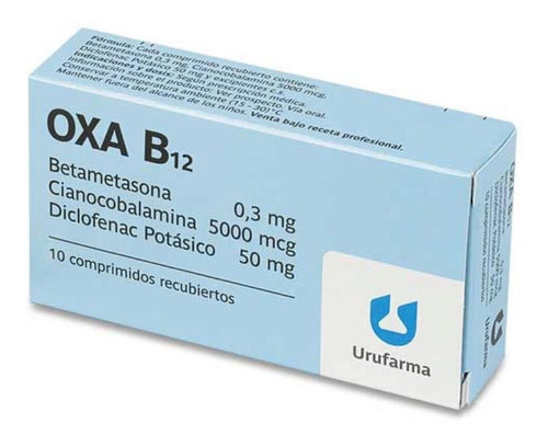 Oxa B12  10 Comprimidos | Diclofenac