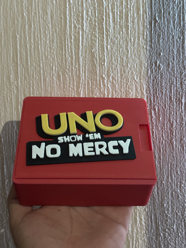 Caja Para Juego De Cartas Uno No Mercy