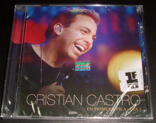 Cristian Castro - En Primera Fila Dia 1 Cd Sellado / Kktus 