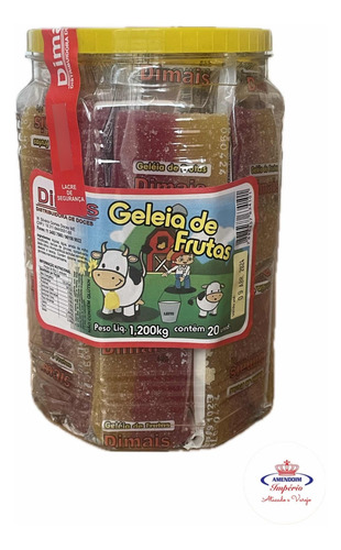 Doce Geleia De Frutas Embalado C/20un - Dimais