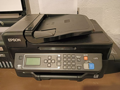 Impresora Epson Ecotank L575 Multifuncional Para Reparar Negro (Usado)