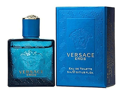 Perfume Eros 5ml Edt Hombre Versace Volumen De La Unidad 5 Ml