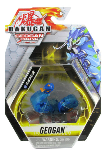 Bakugan Geogan Rising  Aquos Montrapod Figura De Acción Co.