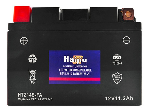 Batería de GEL-YTZ14S para Honda NT