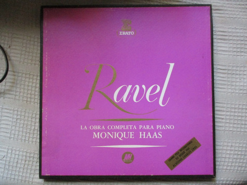 Maurice Ravel - La Obra Completa Para Piano. Monique Haas