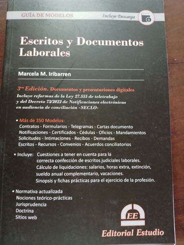 Guía De Modelos. Escritos Y Documentos Laborales. 3º Edición