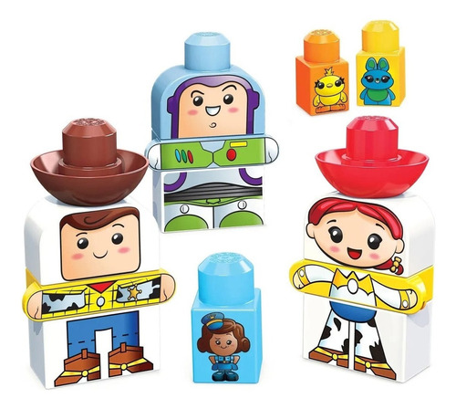 Mega Bloks Disney, Toy Story Construibles Armables Creativo Cantidad De Piezas 15