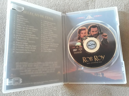 Dvd Rob Roy A Saga De Uma Paixão - Liam Neeson Ótimo Estado (Usado)