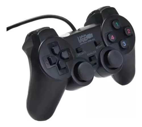 Joystick Pc Usb Control Analogico Con Vibracion