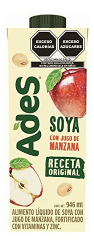 Ades Manzana 946ml. Paquete De 12