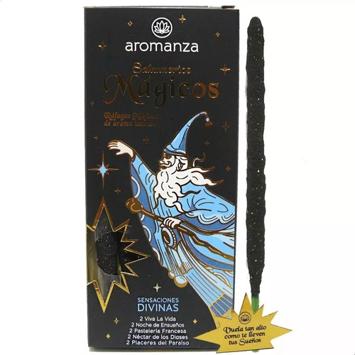 Sahumerios Mágicos Aromanza Incienso Pack X6 - Insumos Oeste