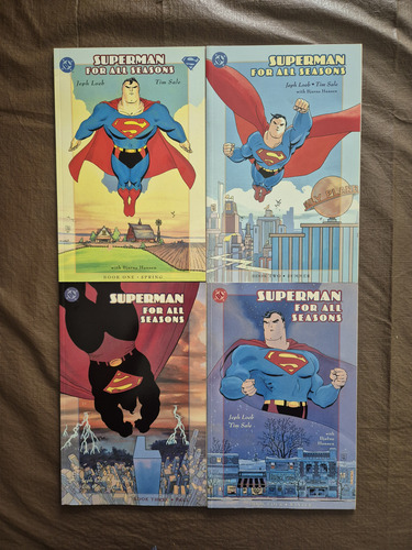 Superman For All Seasons 1-4 Dc Comics (Usado)
