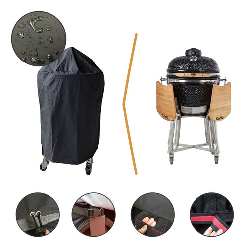 Funda Cubre Kamado Kadu K23 Xl - Impermeable