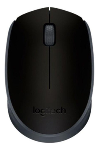 Mouse Usb Sem Fio Logitech Preto M170 Mauser Sem O Fiu Bom