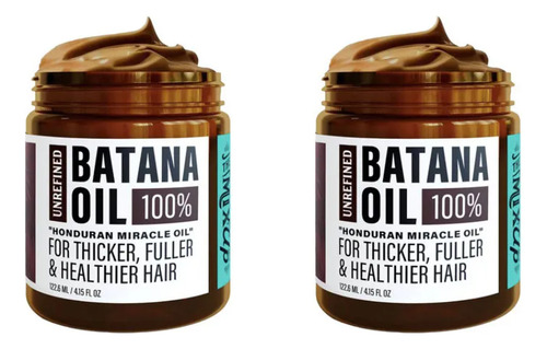 Máscara Capilar Com Óleo De Batana 120g X 2 Unidades