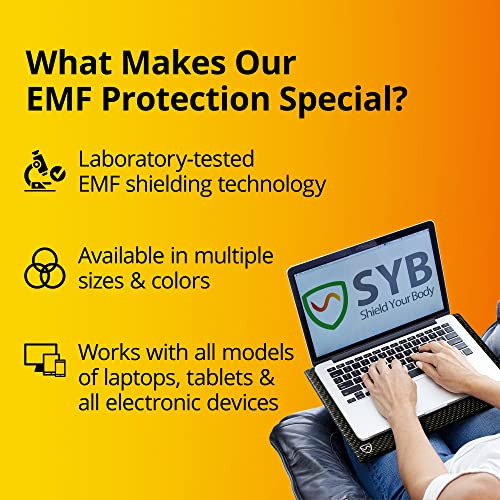 Almohadilla Lap Shield Laptop Y Tablet, Escudo Antirrad...