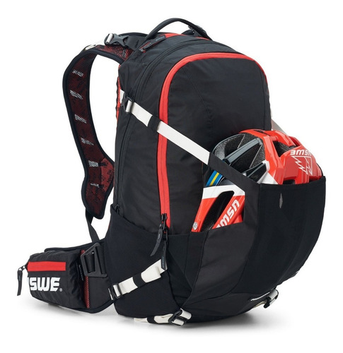 Mochila Mtb/moto Flow 16 Carbon Negro Uswe Original