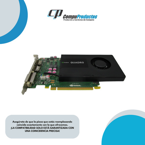 Tarjeta Video Nvidia Quadro K2000 2gb Gddr5 Pcie 1xdvi 2xdp (Reacondicionado)