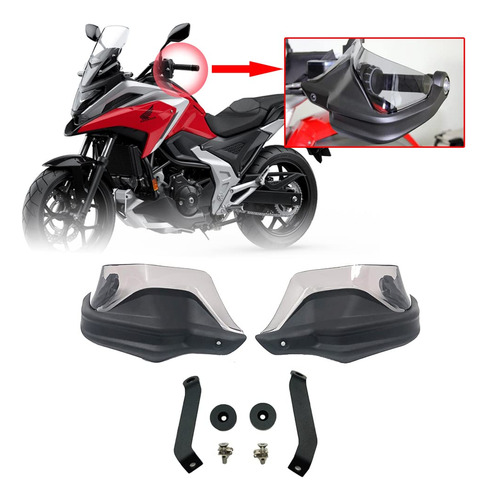 Para Honda Dct Nc Protector Mano Motocicleta Proteccion