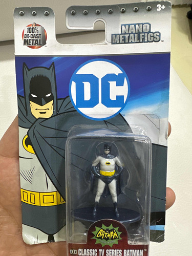 Universo Dc - Nano Metalfigs - Batman Classic Tv Series