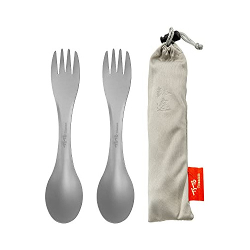 Cuchara Tenedor 2 1 Spork, Utensilio De Camping Ligero ...