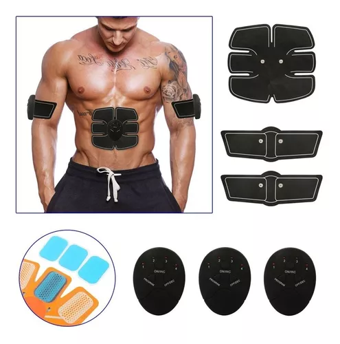 Electro Estimulador Muscular Abdomen + Gluteos 2 En 1 Ems