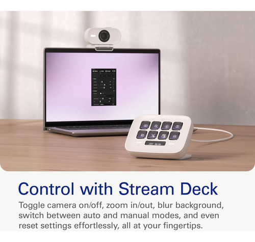 Cámara Web Elgato Facecam Neo Full Hd 1080p Con Obturador De