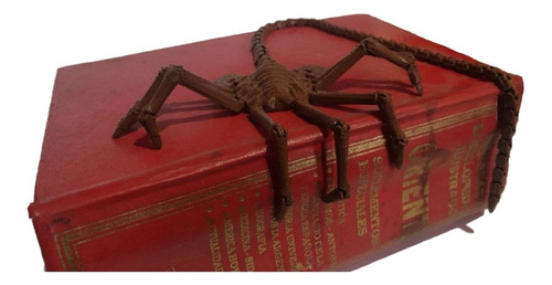 Imagen 3 de 7 de Cría Alien - Araña Facehugger Totalmente Articulada Colores