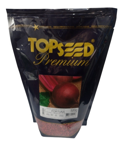 Semente De Beterraba Fortuna Topseed Sementes Premium 500g