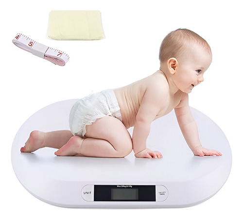 Pesadora Electrónica Para Bebes Báscula Digital 20kg